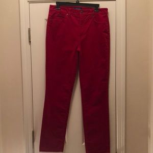 NWOT Talbots Corduroy High Waist Straight Leg